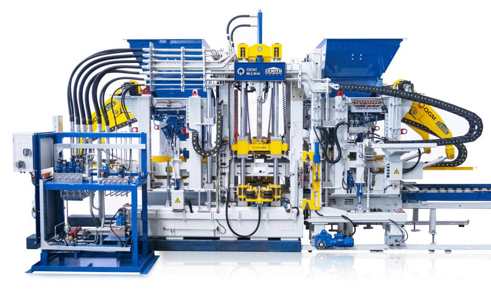 Мошини пешкадами хишт барои блокхои бетонии сермахсул